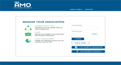 Desktop Screenshot of admin.associationsonline.com